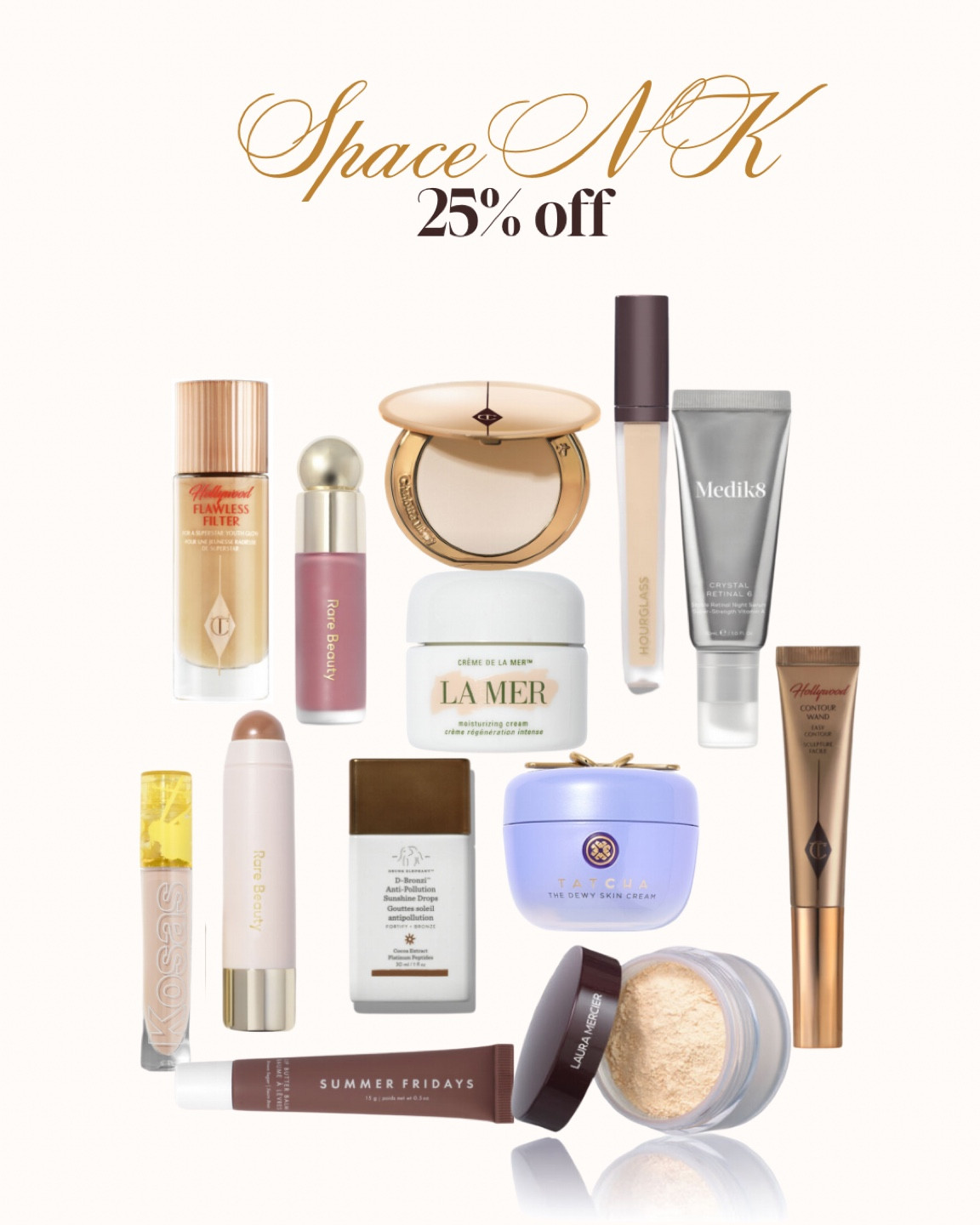 Up to 25% off so many of my fave beauty products at Space NK 

#LTKeurope #LTKCyberWeek #LTKuk