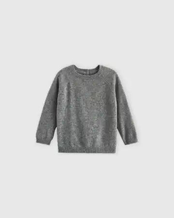 Mongolian Cashmere Crewneck Sweater - Baby Gender Neutral | Quince
