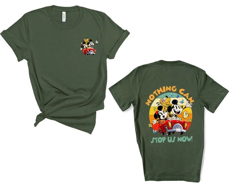 Nothing Can Stop Us Now Shirt, Mickey & Minnie's Runaway Railway T-shirt, Mickey Friends Sweatshi... | Etsy (Global)