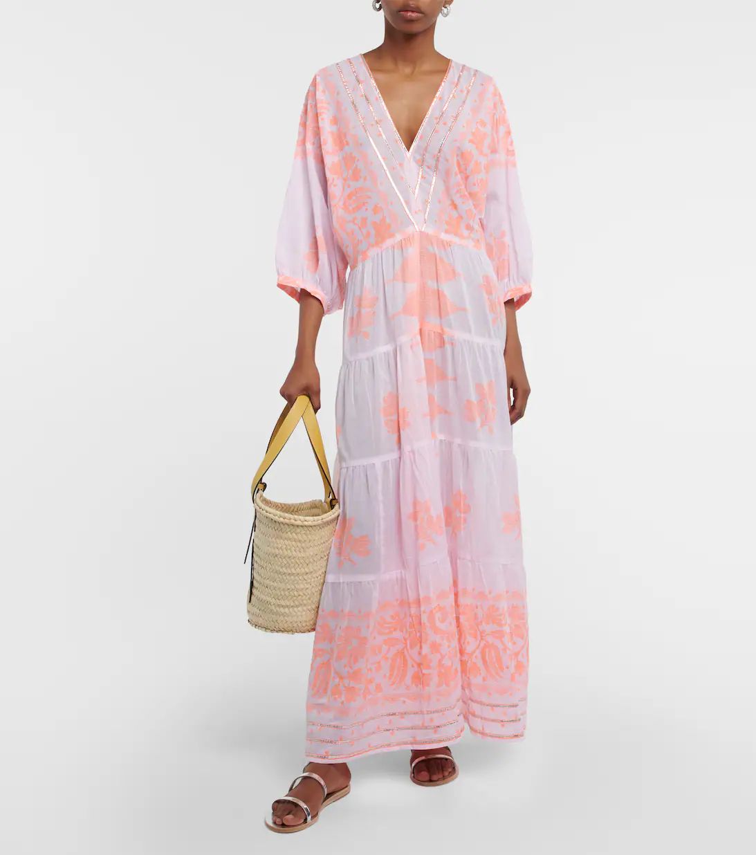 Juliet DunnPrinted cotton maxi dress | Mytheresa (US/CA)