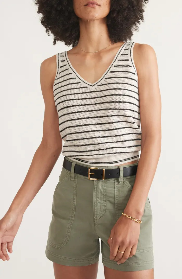 Marine Layer Finley Stripe Sweater Tank | Nordstrom | Nordstrom