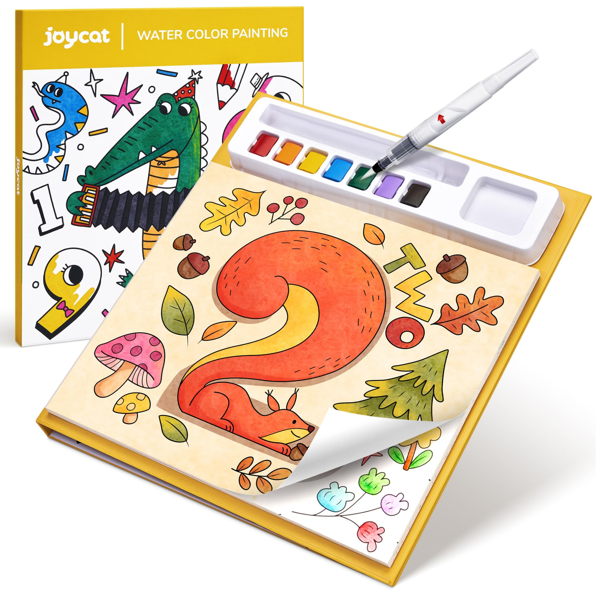 JoyCat Paint with Water Coloring Books for Toddlers, Watercolor Painting Sets for Kids Ages 3-5 4... | Amazon (CA)
