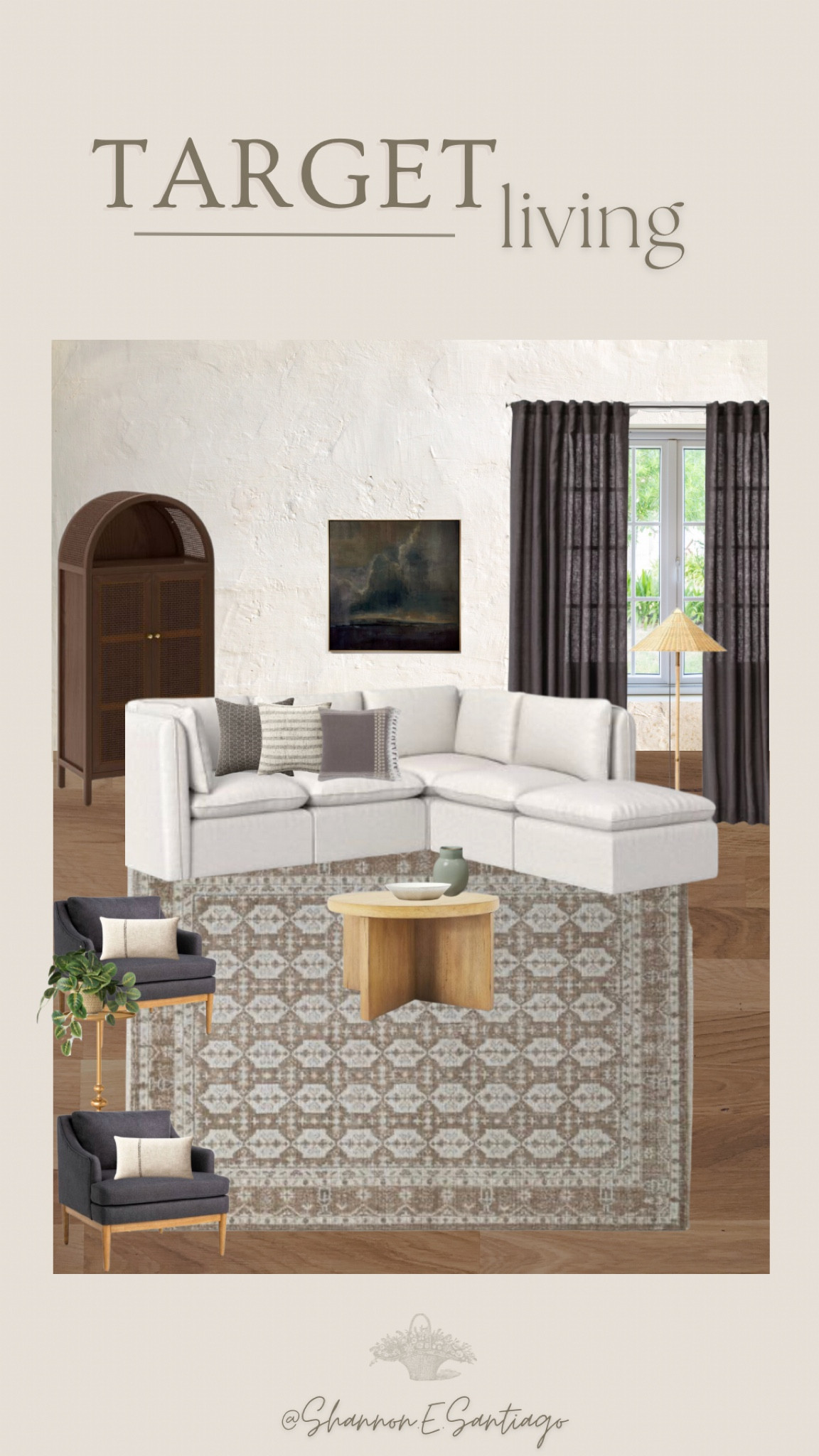 Moody living room, Target living, Target finds, studio McGee, hearth and hand , budget living room, living room moodboard, target sale,

#LTKunder50 #LTKsalealert #LTKhome