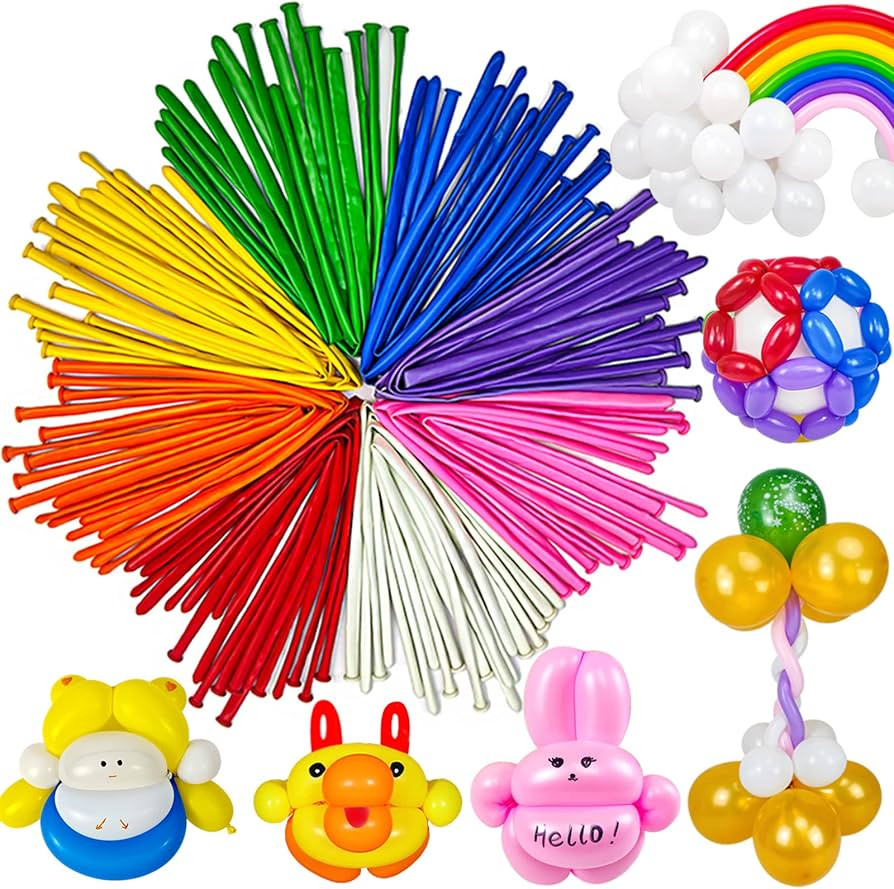 260 Balloons, Long Balloon Animal Twisting Balloons for for Animal Shape Birthdays Clowns Pack of... | Amazon (US)