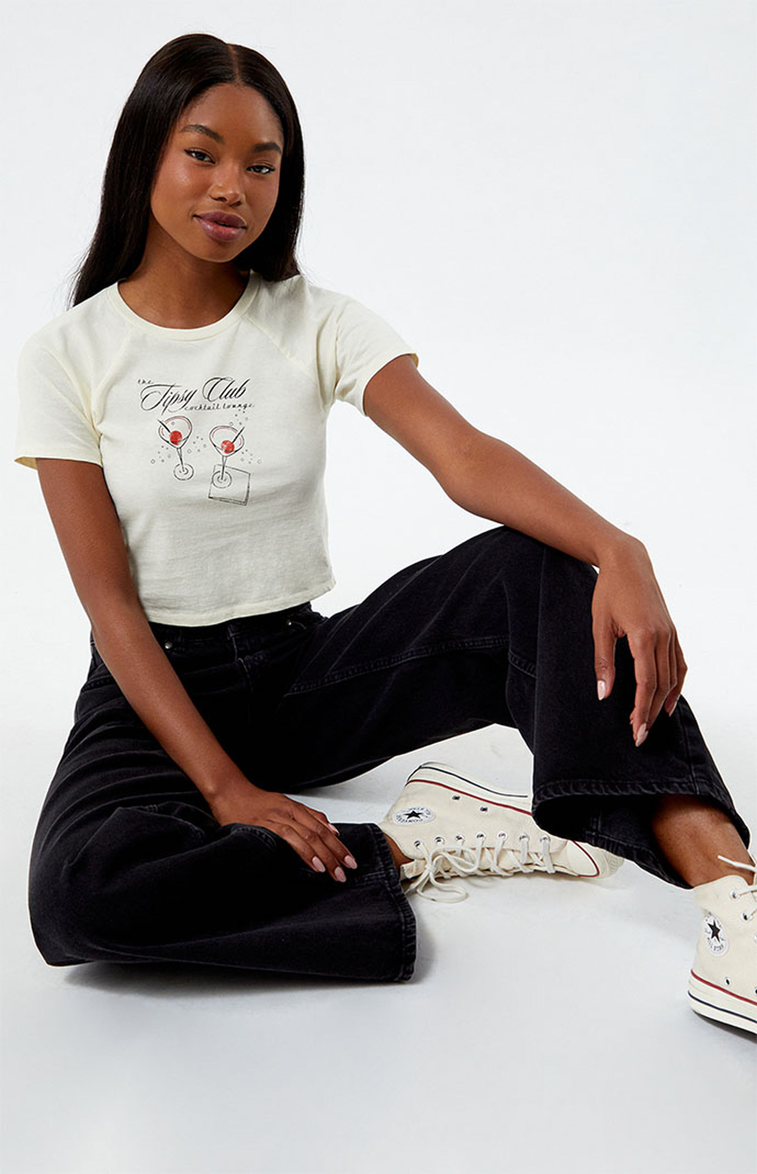 Golden Hour The Tipsy Club Raglan T-Shirt | PacSun