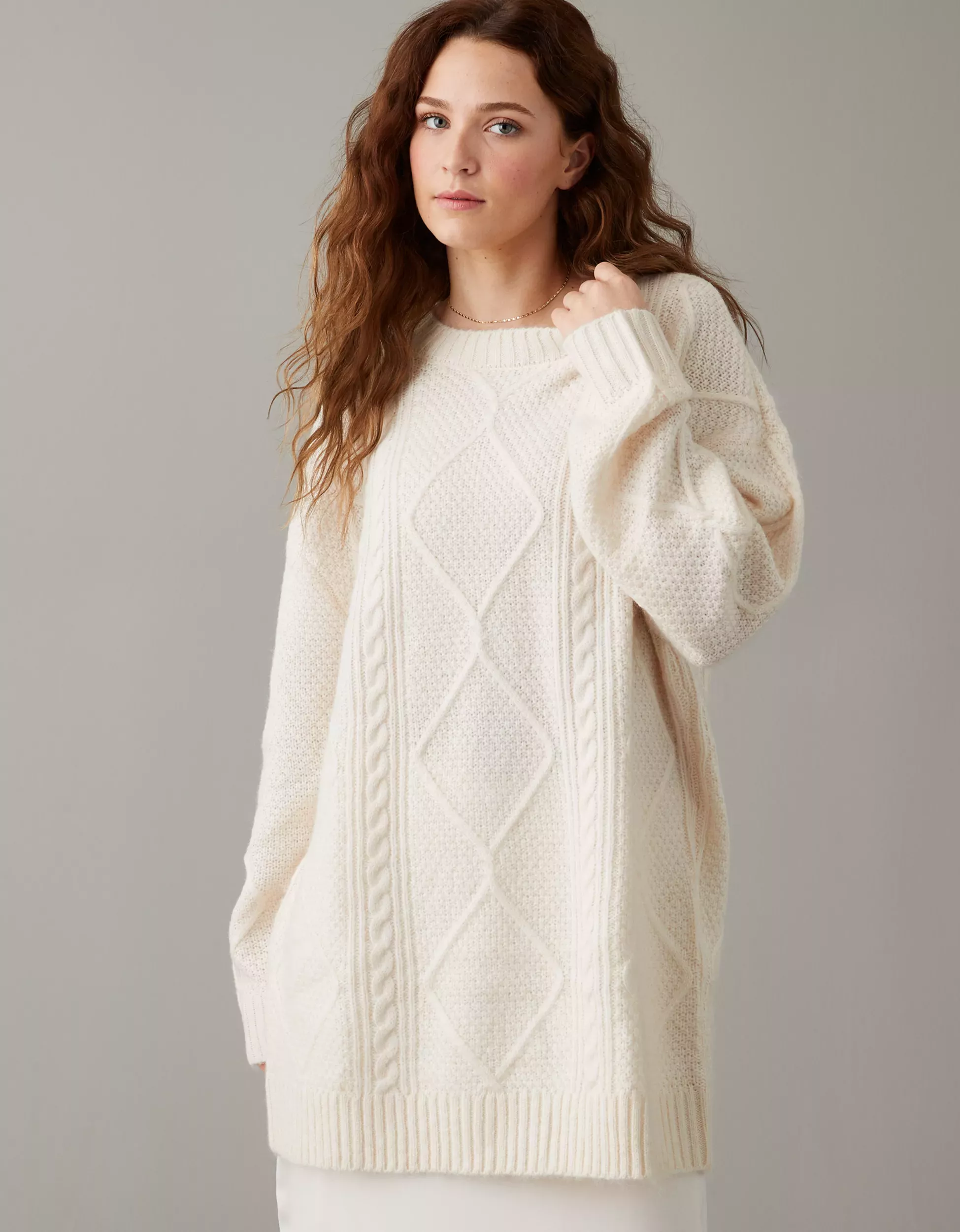 Sweater dress clearance american eagle