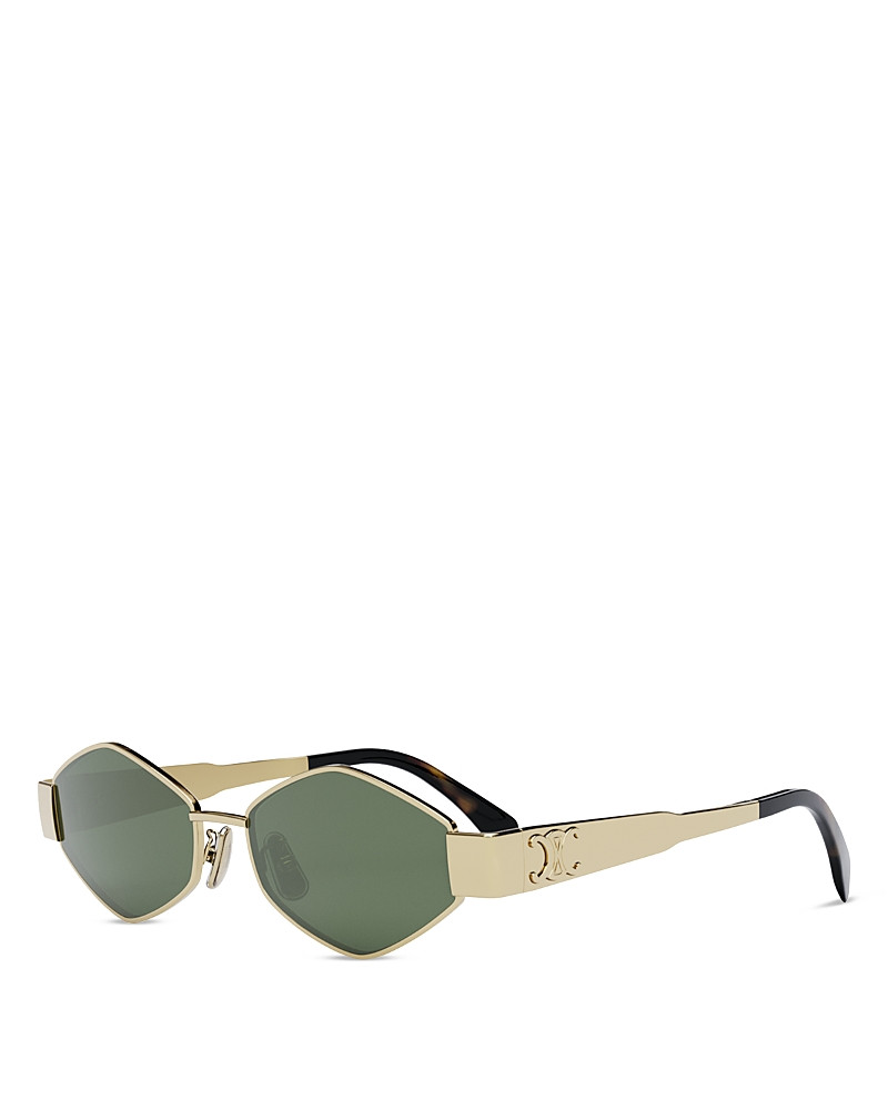 Celine Metal Triomphe Geometric Sunglasses, 54mm | Bloomingdale's (US)