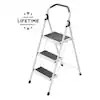 Gorilla Ladders 3-Step Steel Lightweight Step Stool Ladder 225 lbs. Load Capacity Type II Duty Rating (9ft. Reach Height) GLS-3-2 | The Home Depot