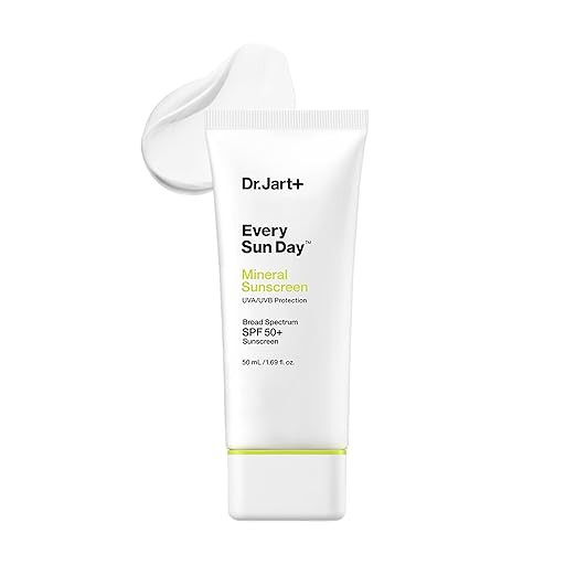 Dr.Jart+ Every Sun Day Mineral Korean Sunscreen SPF 50+ for Face with Zinc Oxide | Korean Skin Ca... | Amazon (US)