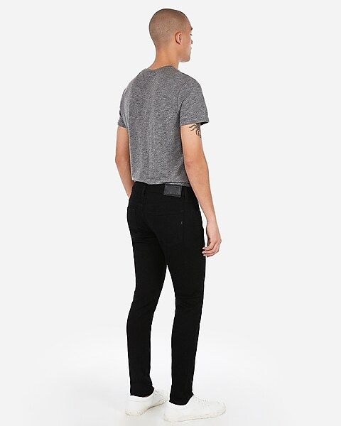 Skinny Black Hyper Stretch Jeans | Express