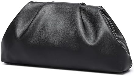Soft PU Leather Clutch Purses for Women Formal Elegant Luxurious Evening Bag | Amazon (US)