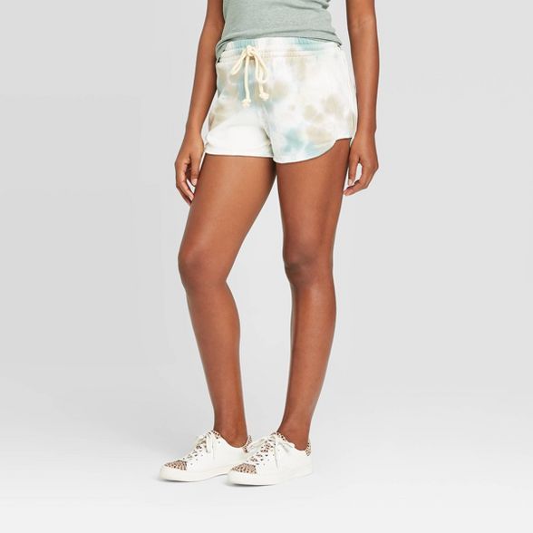 Women's Mid-Rise Tie-Dye French Terry Shorts - Universal Thread™ | Target