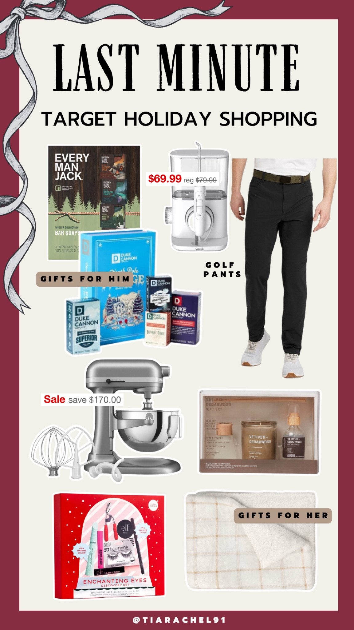 Last minute Christmas gifts for him and gifts for her @target @targetstyle #Target #TargetPartner #TargetStyle #ad

#LTKHoliday #LTKSeasonal #LTKGiftGuide