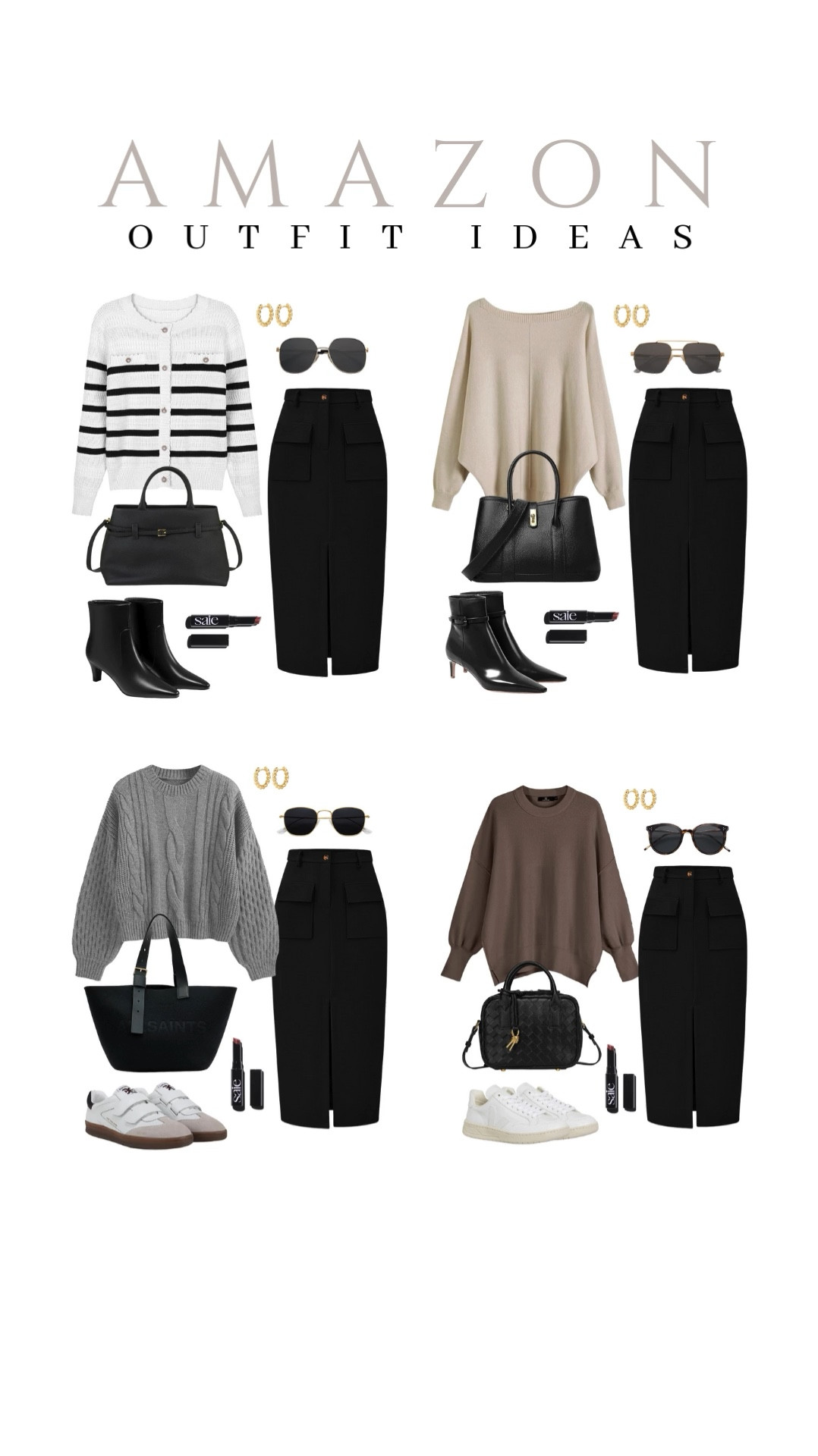 This cargo midi skirt is super chic and perfect for year-round wear! Here's how I'd style it for cooler weather with cozy sweaters, cardigans, fun shoes, and accessories.

cargo skirt, winter fashion, cozy layers, cold-weather outfits, effortless chic, layering essentials, comfy and trendy, seasonal staples, fun accessories, stylish cardigans, versatile wardrobe, amazon fashion

#LTKSeasonal #LTKU #LTKStyleTip