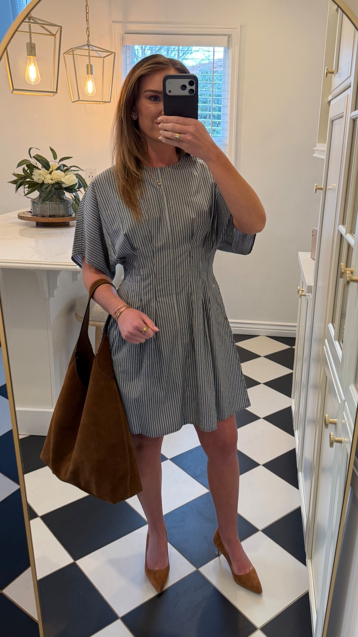 Great structured work dress that’s comfortable but still looks professional. Wearing a Rag & Bone dress with Veronica Beard heels, the Coach Brooklyn tote, and a simple Amazon necklace. Easy piece to throw on for the office, meetings, or days you want something polished without overthinking it.

#LTKWorkwear #LTKStyle #WorkOutfit #OfficeStyle #BusinessCasual #RagAndBone #VeronicaBeard #CoachBrooklyn #CoachBag #AmazonJewelry #OfficeOutfit #ProfessionalStyle #WorkWear #EverydayStyle #OOTD #WomensWorkWear #Corporate