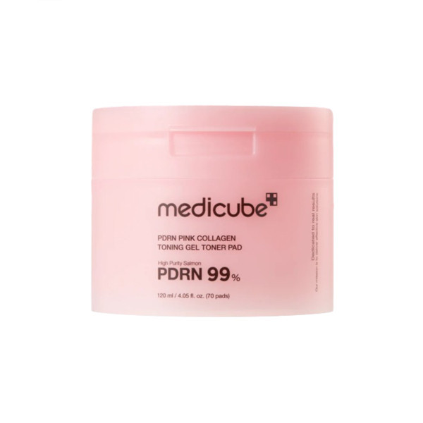 medicube - PDRN Pink Collagen Toning Gel Toner Pad - 120ml/70ea | Stylevana