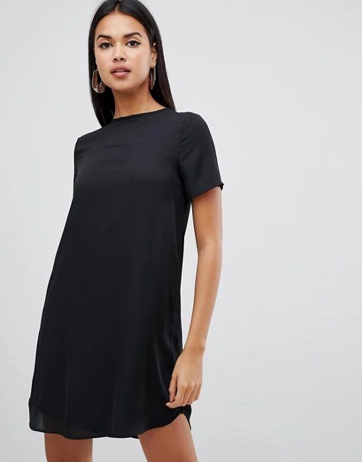 ASOS Sheer Shift Mini Dress | ASOS UK