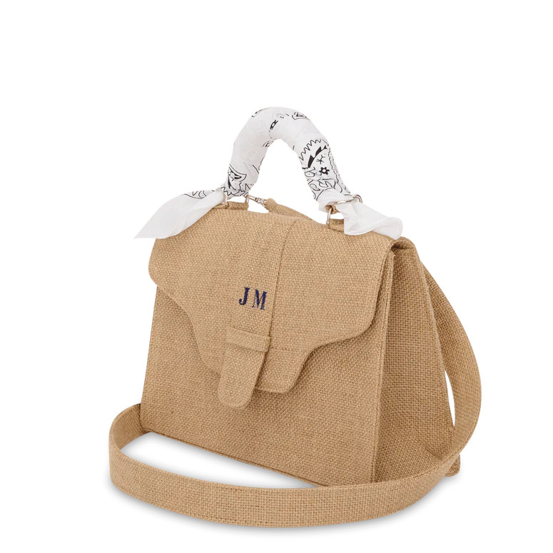 Lily & Bean Scallop Hessian Natural | Lily and Bean