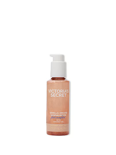 Body Care Vanilla Orchid Sandalwood Shimmer Oil, Grey - Women's - Victoria's Secret Beauty | Victoria's Secret (US / CA )