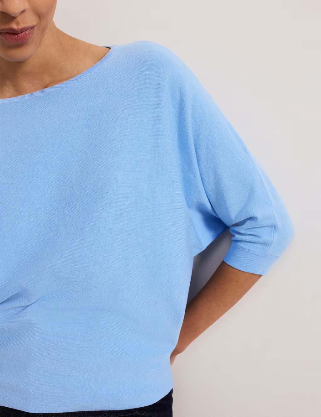 Slash Neck Batwing Sleeve Jumper | Marks & Spencer (UK)