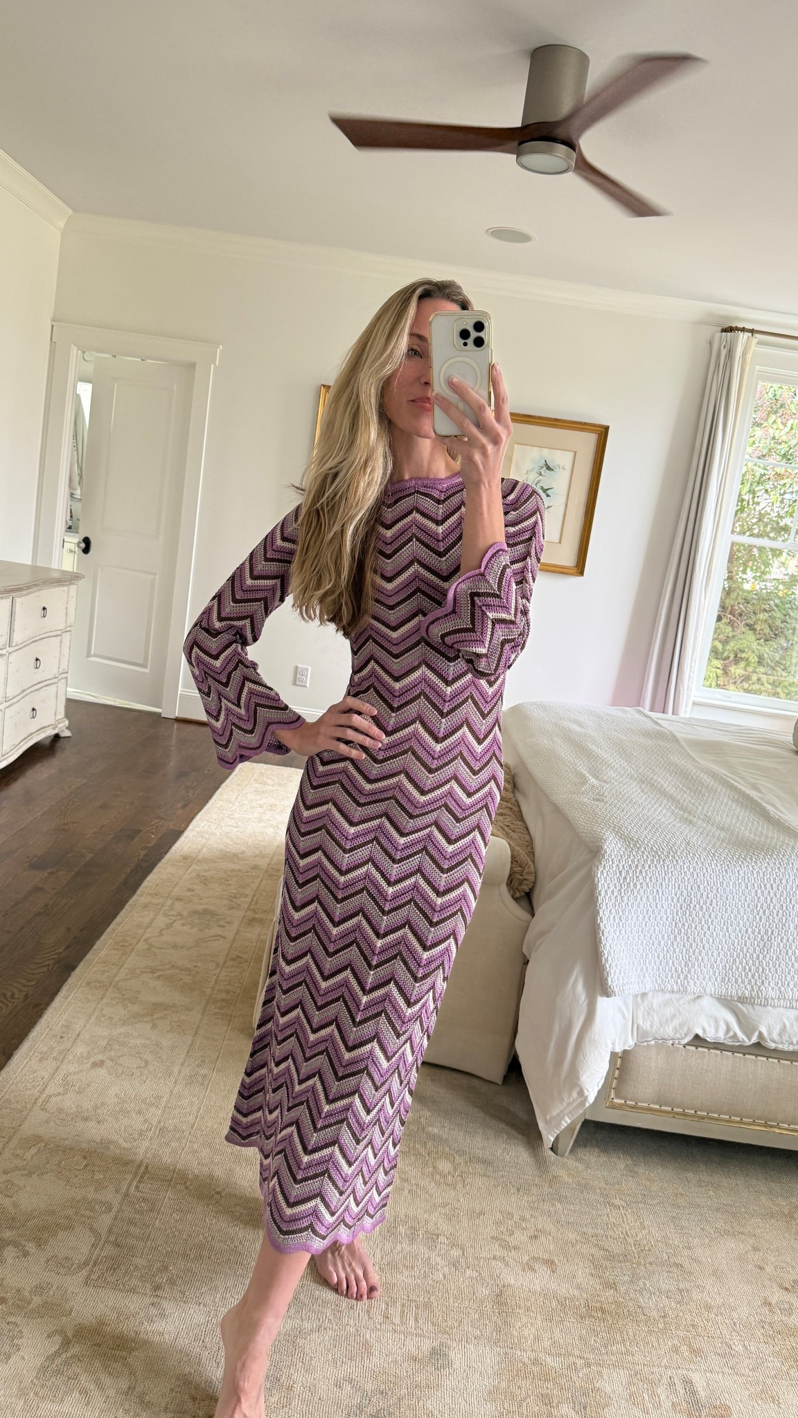 Mango knit dress/coverup XS