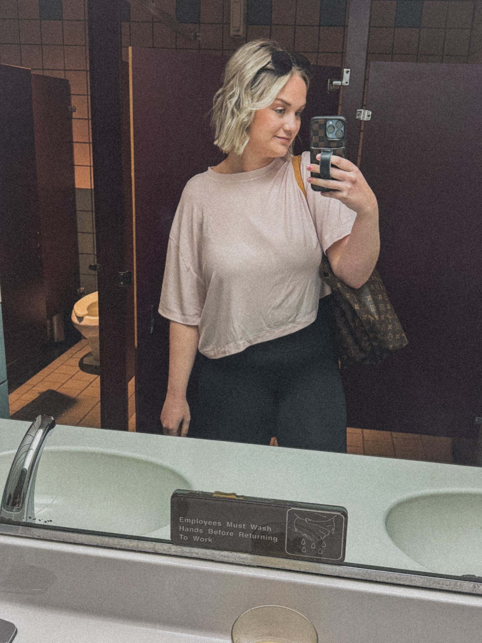 Yall this shirt is the softer ribbed material ever!  

I bought pink, tan and black!  



#LTKMidsize #LTKSaleAlert #LTKSpringSale