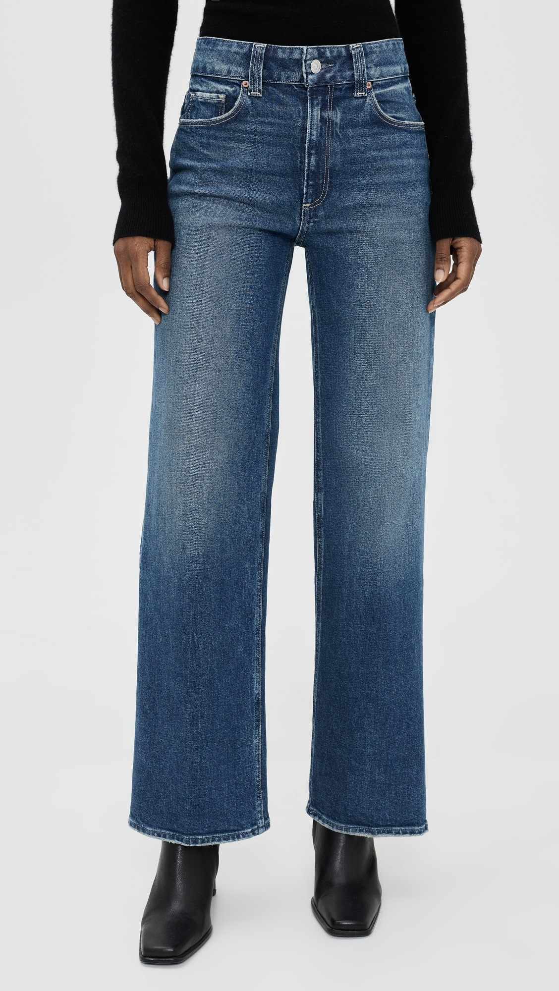 PAIGE Sasha 32" Matterhorn Jeans | Shopbop | Shopbop