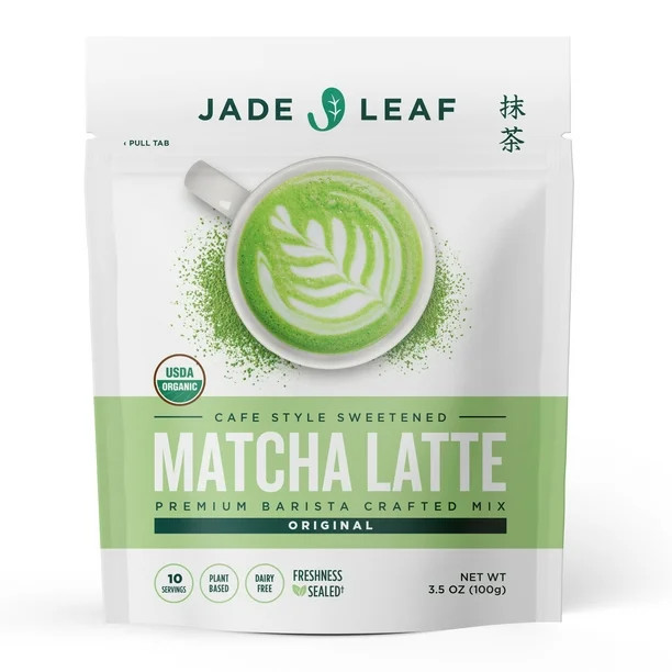 Jade Leaf Matcha, Organic Japanese Matcha Latte Mix, Powdered Tea, 3.5 oz | Walmart (US)