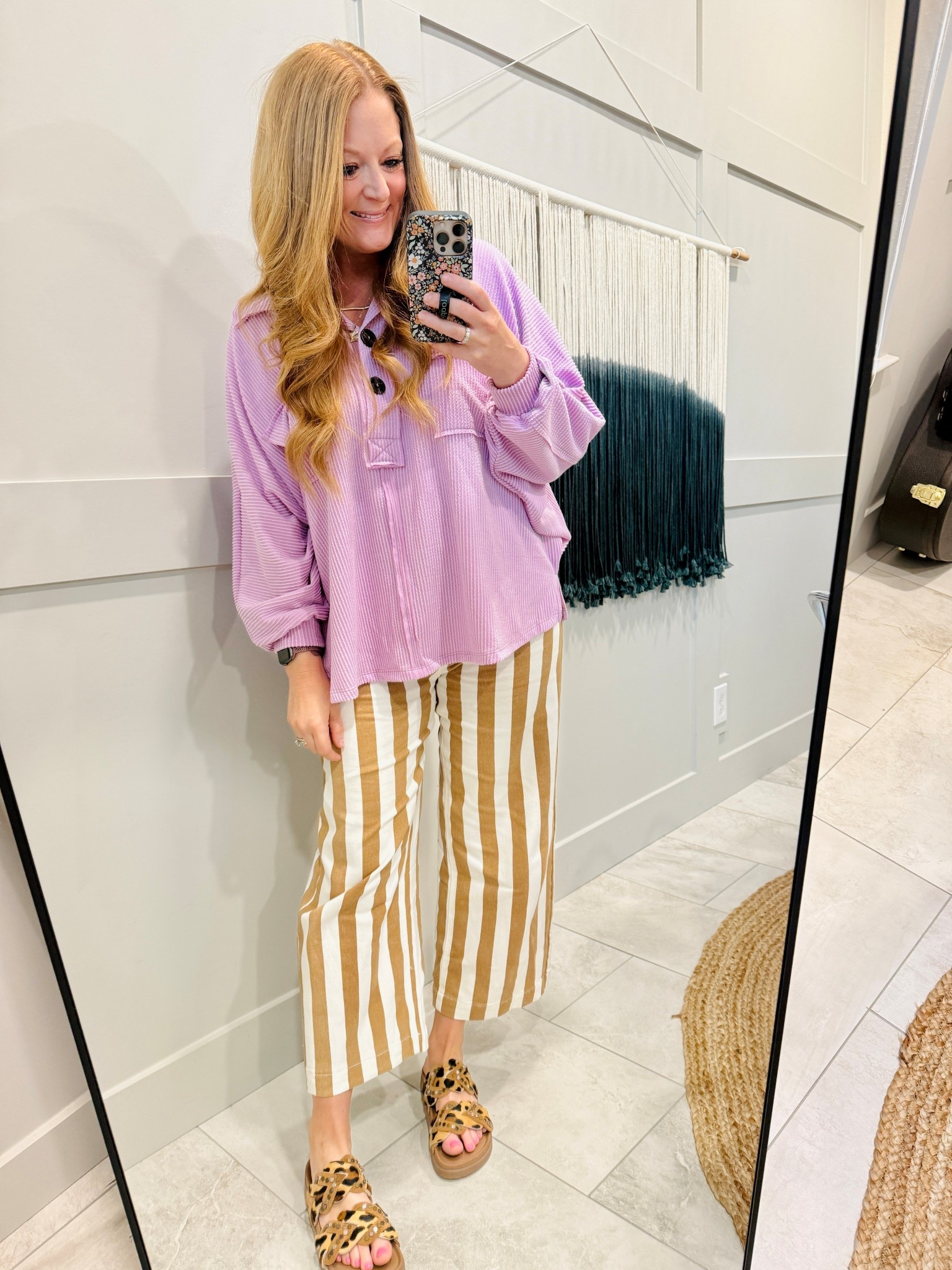 Comfy but cute outfit! Wearing my normal size in the top & bottoms!


#LTKOver40