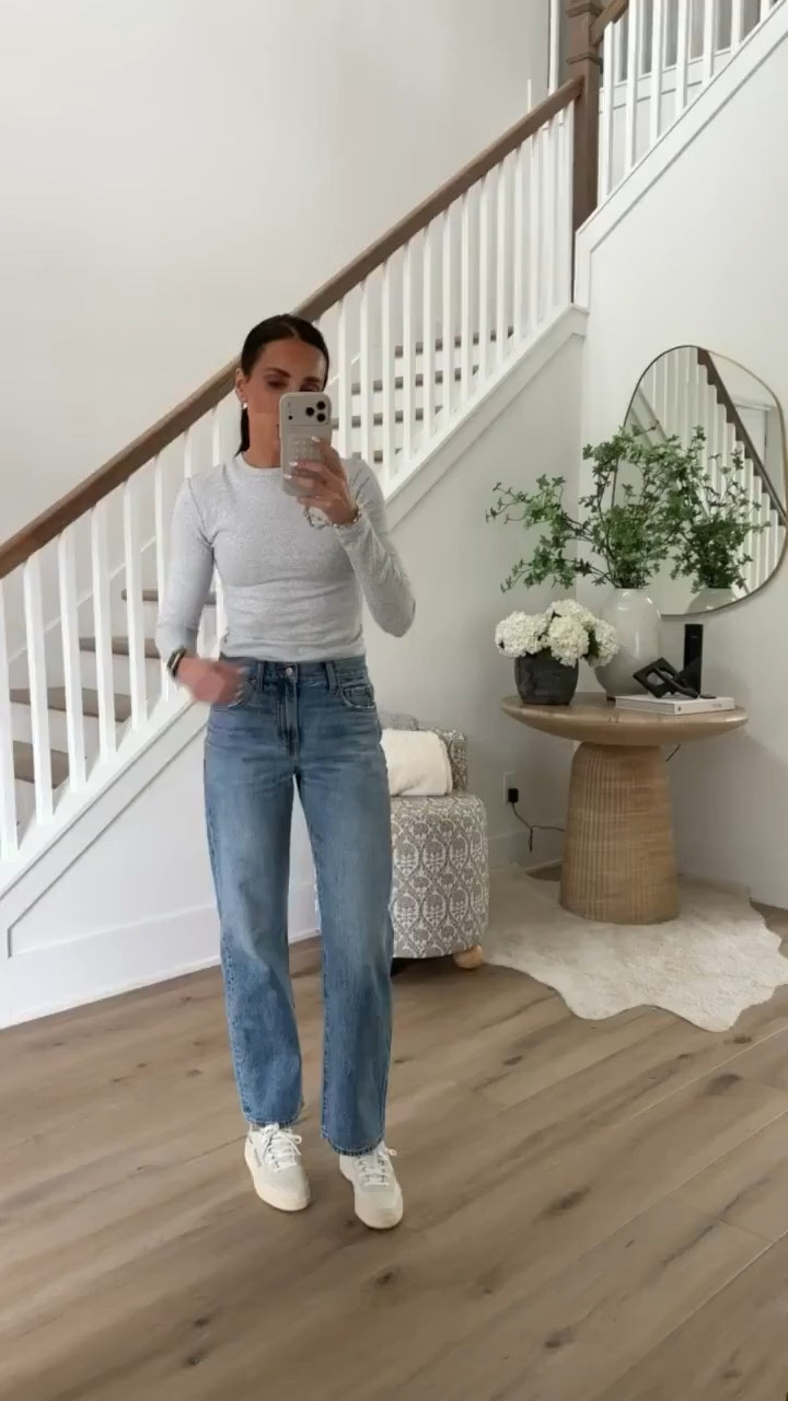 My favorite pair of jeans, mom outfit, easy outfit, early spring, annabrstyle 

#LTKSeasonal #LTKootd #LTKmomlife