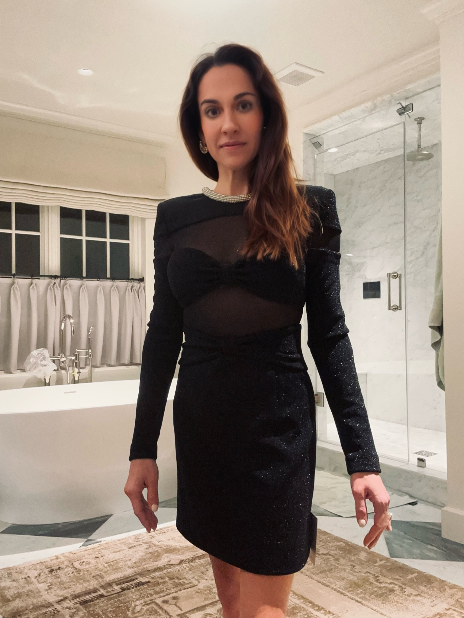 Fun dress — the collar is a magnetic closure on the back 