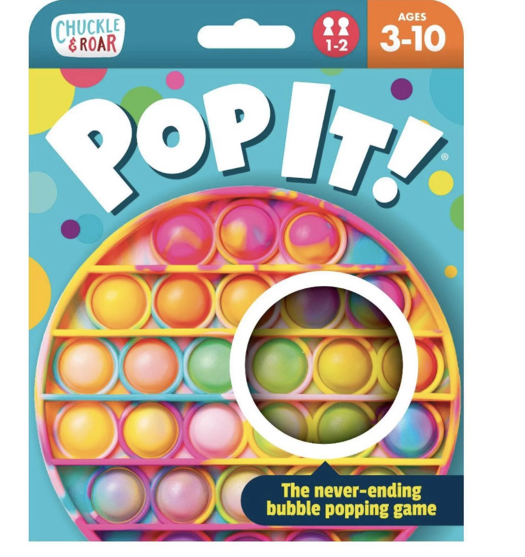 Chuckle & Roar Pop It! Fidget and Sensory Game - Tie Dye | Walmart (US)