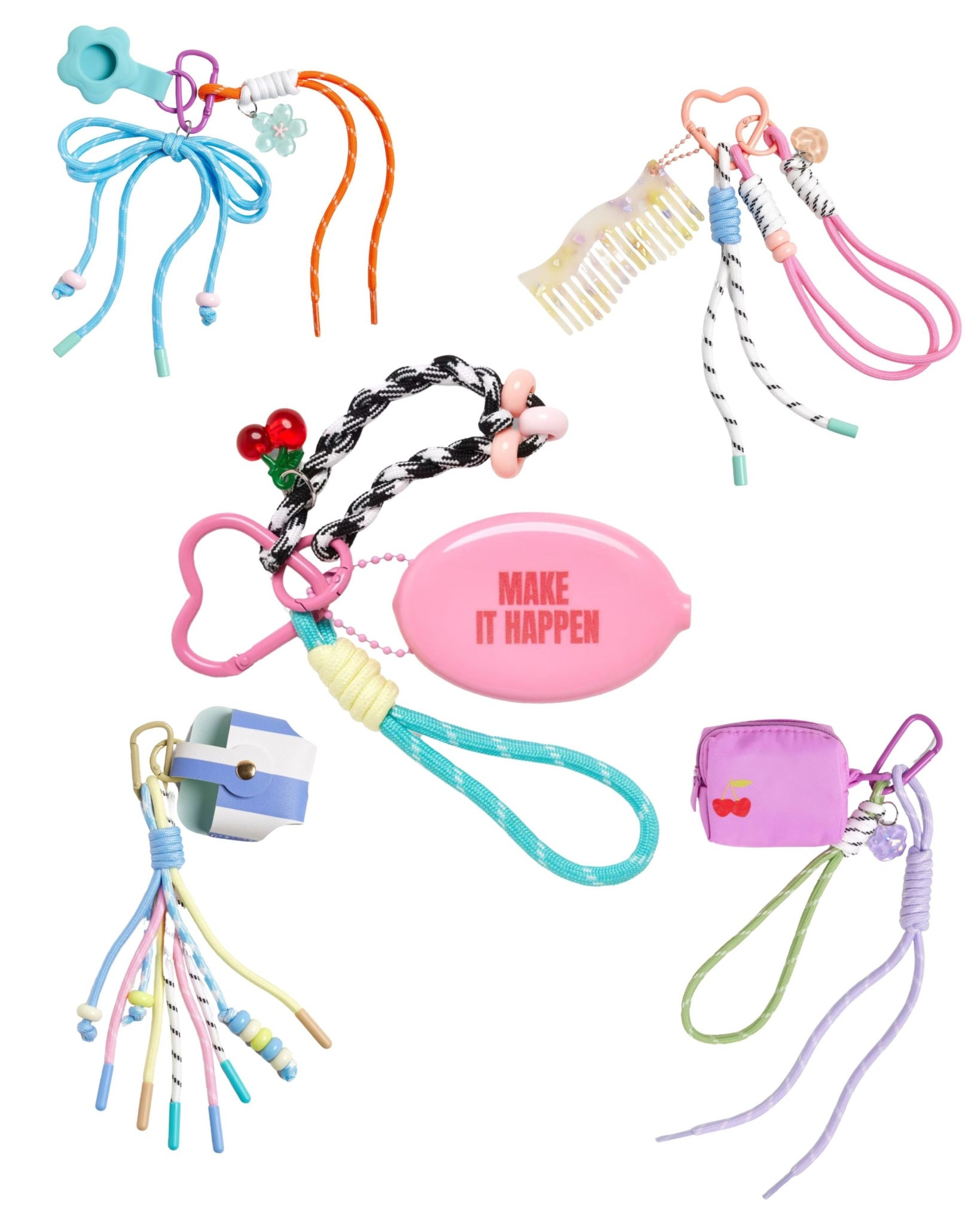 Make It Happen! ✨🎉
… a cute new drop of keychain / bag charms that each feature a functional accessory (earbuds case on one, AirTag holder on another, etc.) $10, great price point and a colorful option for gifting (including for Easter Baskets)!



#LTKKids