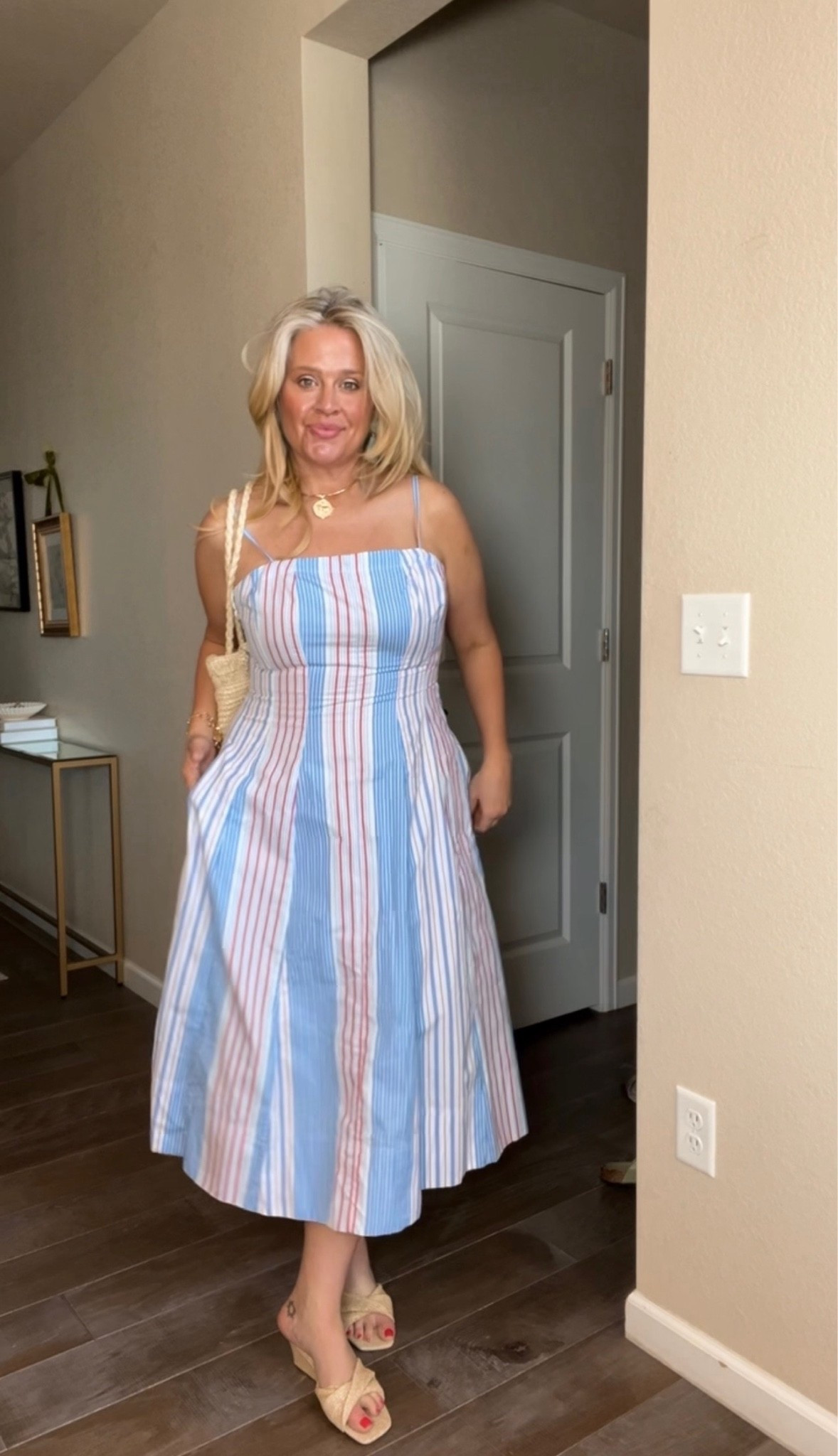 ✨Tap the bell, save and ❤️ for over 40 fashion, midlife style, midsize fashion and luxury looks for less. 

Such a beautiful summer vacation and July 4 dress.
 Wearing medium (size down if in between sizes.) 

👑"Helping you look good, feel good!" - Lindsey Denver

#LTKOver40 #LTKMidsize #LTKPlusSize