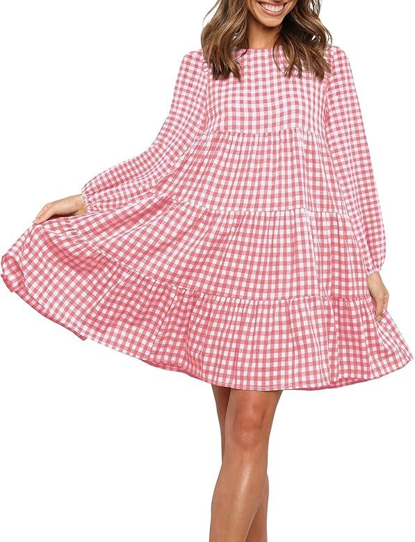 Summer plaid tunic | Amazon (US)