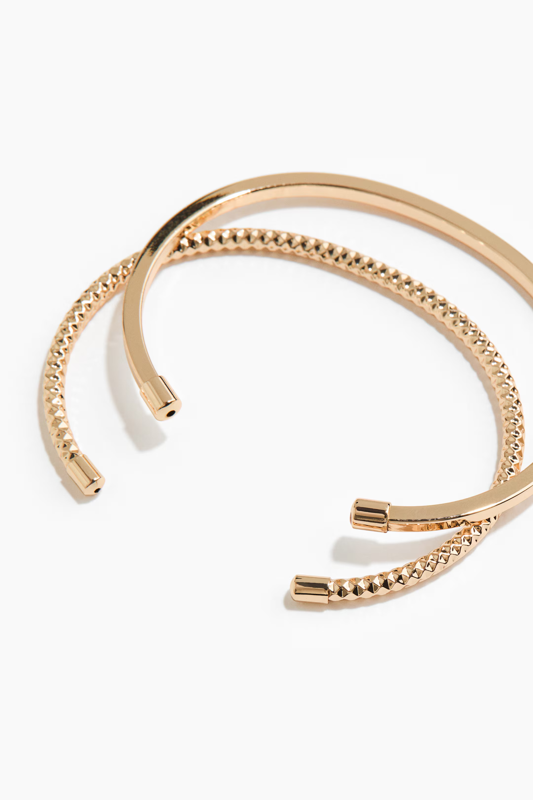 2-Pack Cuff Bracelets | H&M (US + CA)