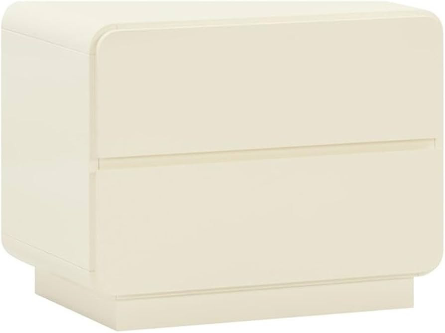 Tov Furniture Sagura Cream Nightstand | Amazon (US)