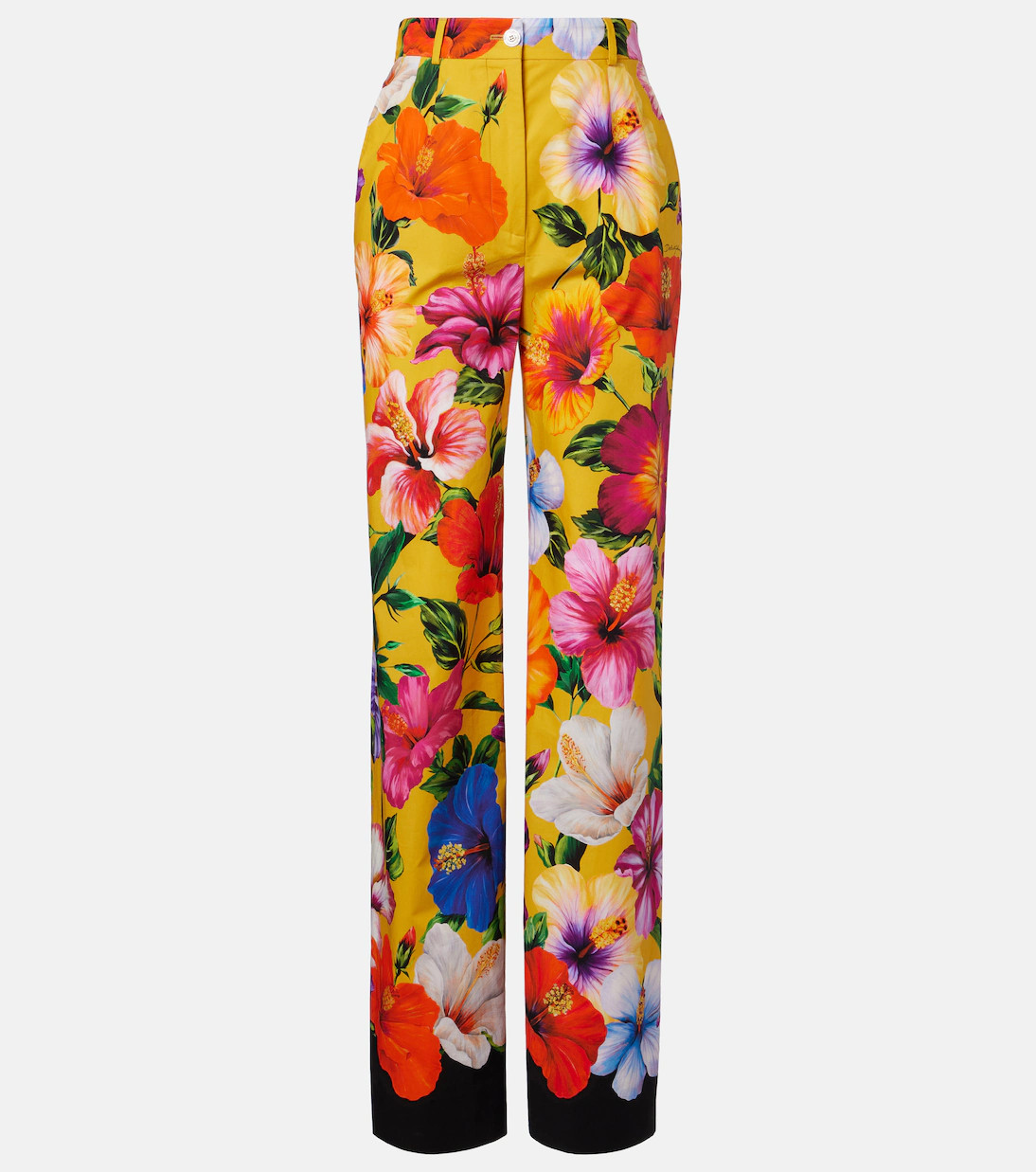 Floral cotton wide-leg pants | Mytheresa (US/CA)