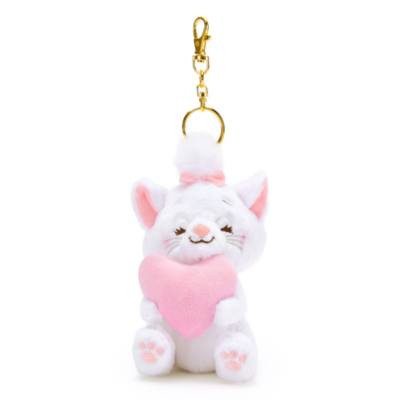Disney Store Japan Marie with Heart Small Soft Toy Keyring, The Aristocats - 13cm | shopDisney (UK)