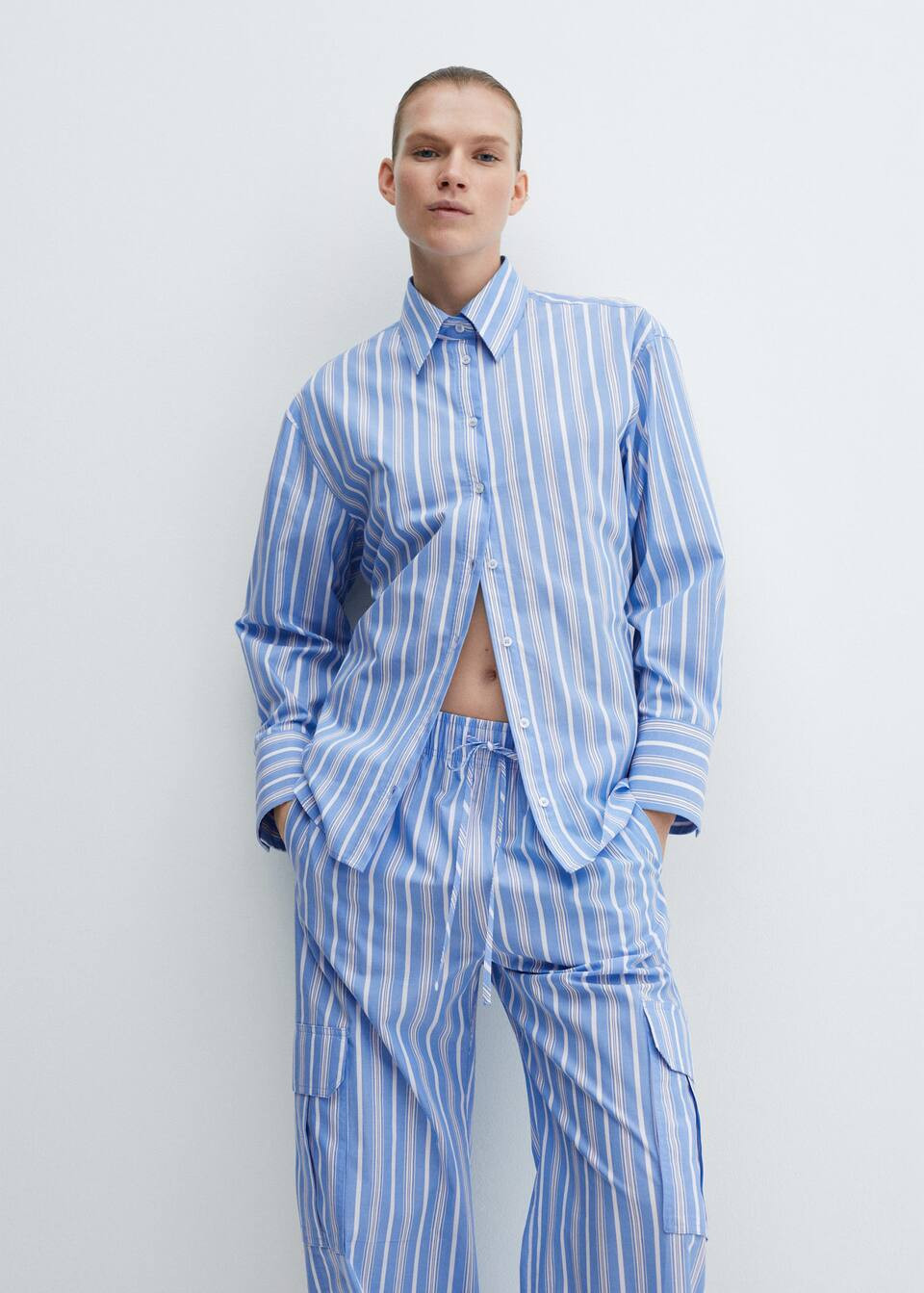 High-rise denim shorts -  Women | Mango USA | MANGO (US)