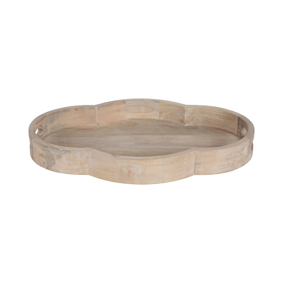 Rustic Wooden Rectangle Serving Tray | Wayfair North America