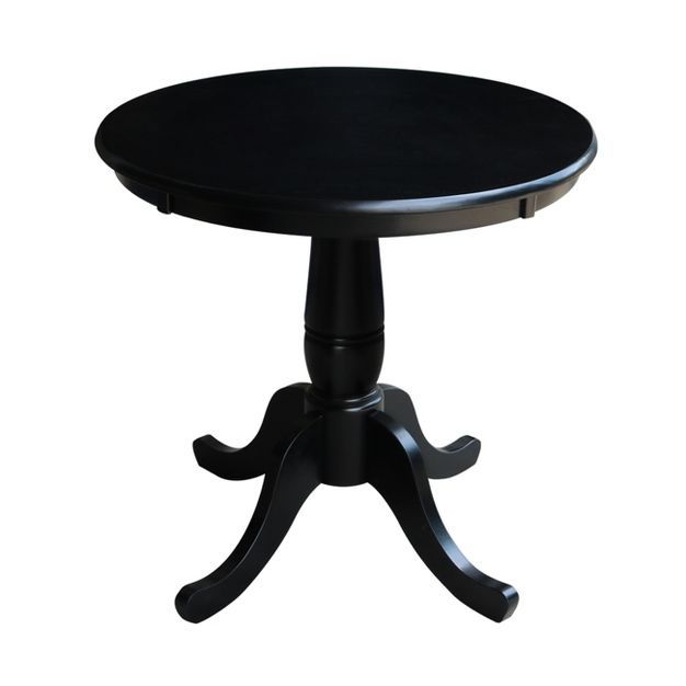 30" Round Top Pedestal Dining Table - International Concepts | Target