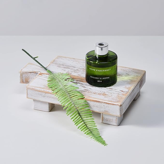 SOONOW Wood Riser for Display, Decorative Wooden Pedestal Stand for Kitchen Counter, Rustic Displ... | Amazon (US)