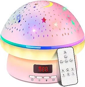 Toys for 3-8 Year Old Girls Boys, Timer Rotation Star Night Light Projector Kids Twinkle Lights, ... | Amazon (US)