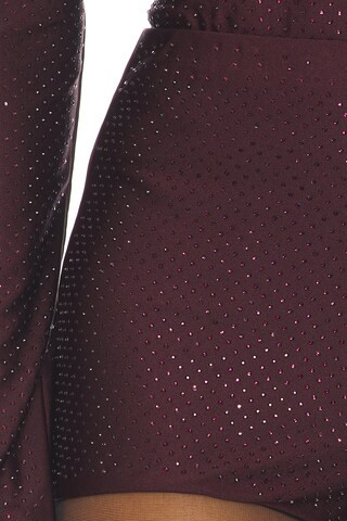 Yves Rhinestone Jersey Short in Vineyard | Revolve Clothing (Global)