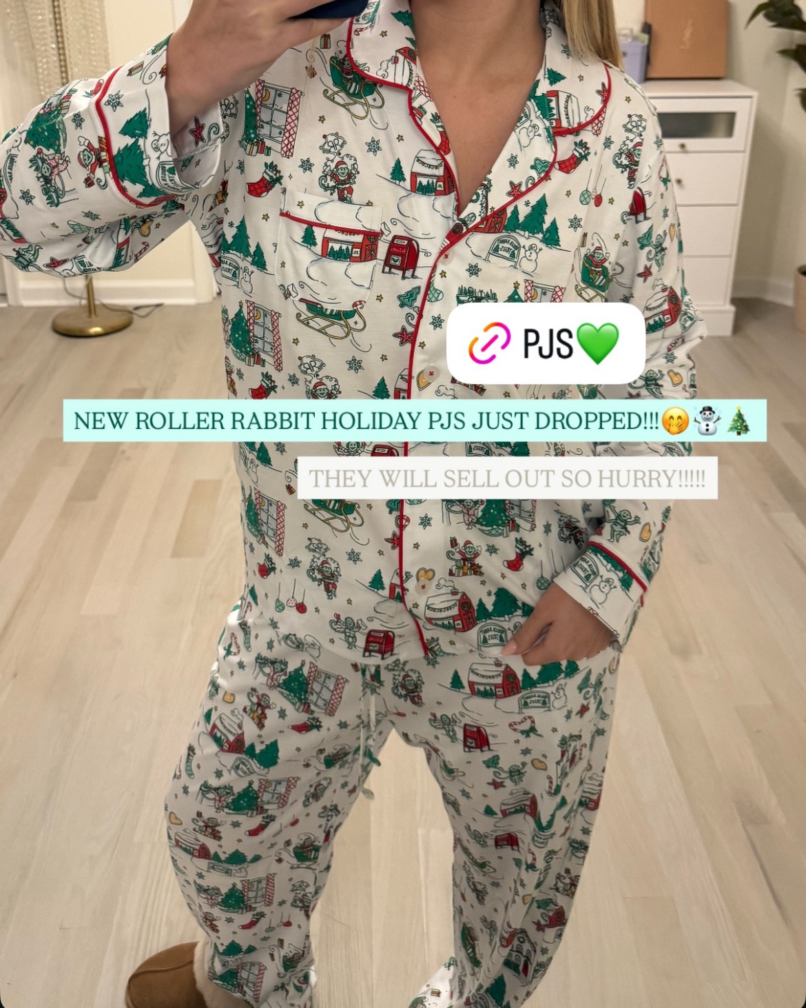 These WILL sell out so hurry!! I wear an XL in Roller Rabbit pjs. This holiday print is perfChristmas

#LTKHoliday #LTKStyleTip #LTKSeasonal