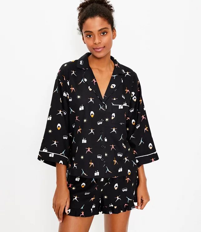 Yoga Pajama Top | LOFT
