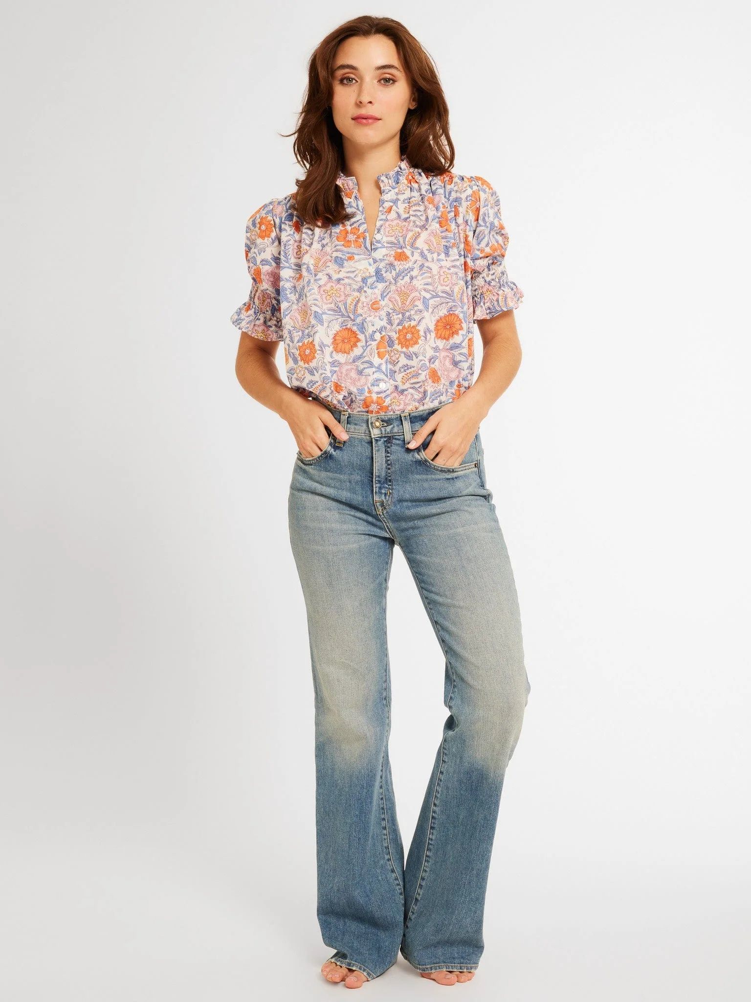 Marnie Top in Newport Floral | Mille