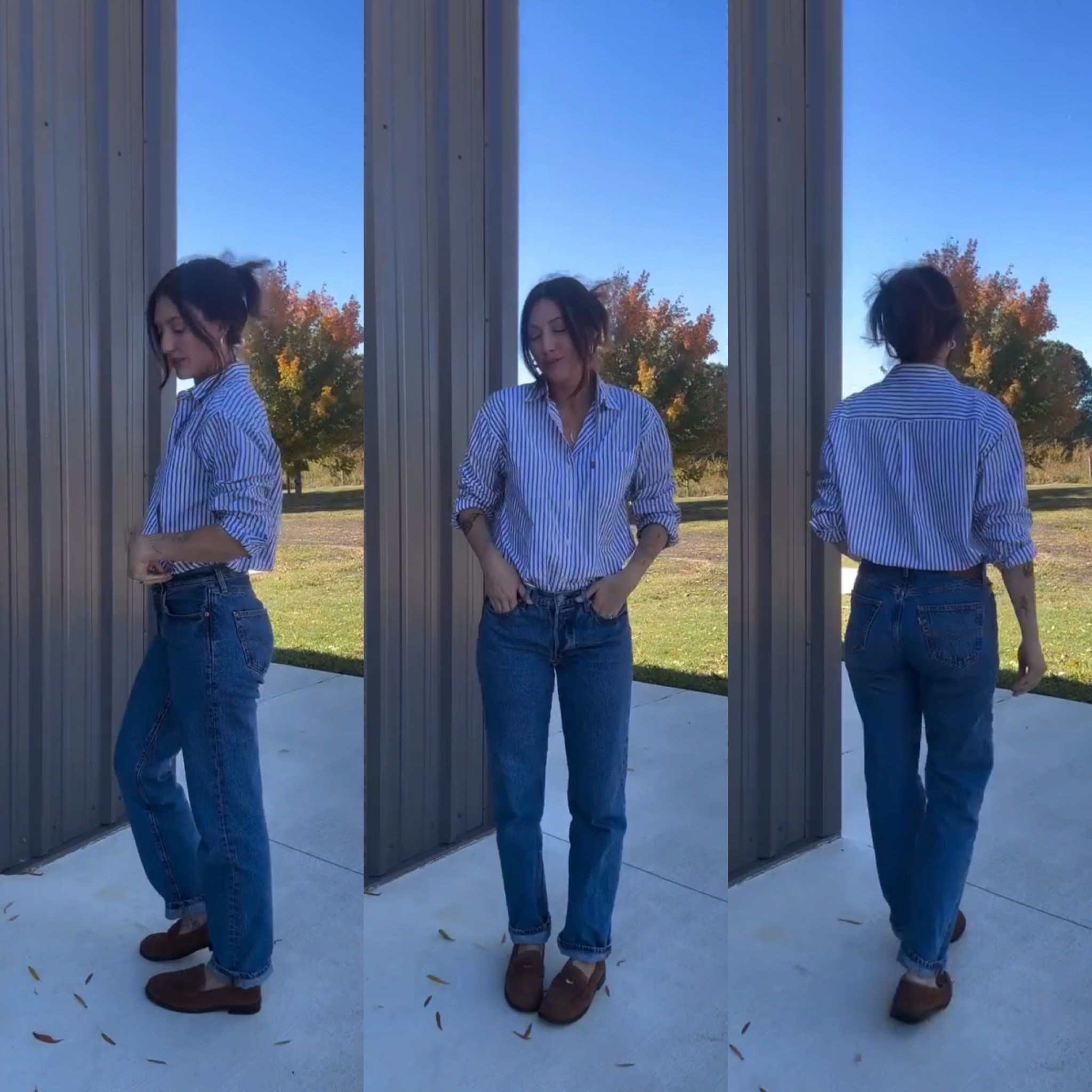 Wearing small top and 27” jeans 

#LTKSaleAlert #LTKStyleTip