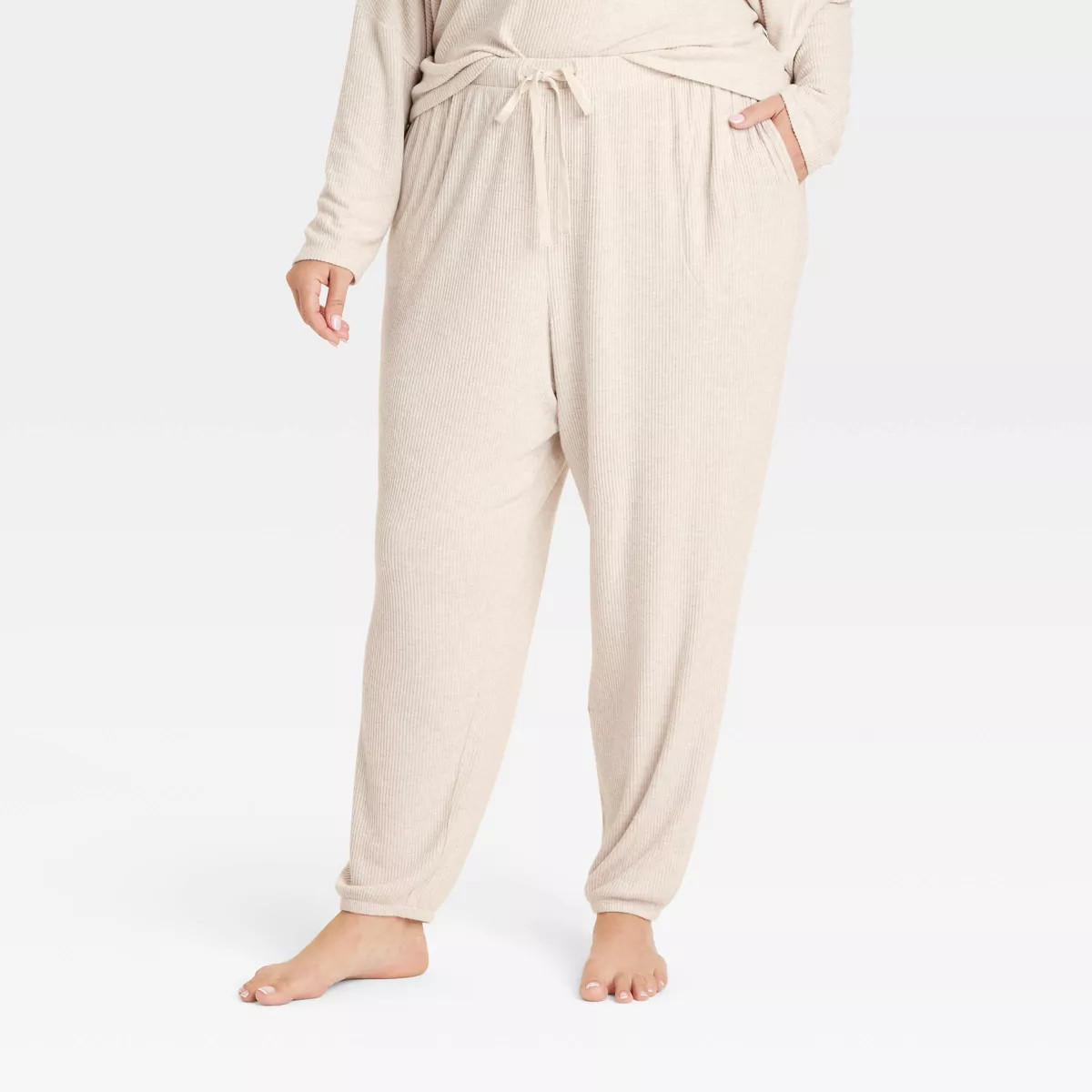 Women's Cozy Ribbed Jogger Pants - Auden™ | Target
